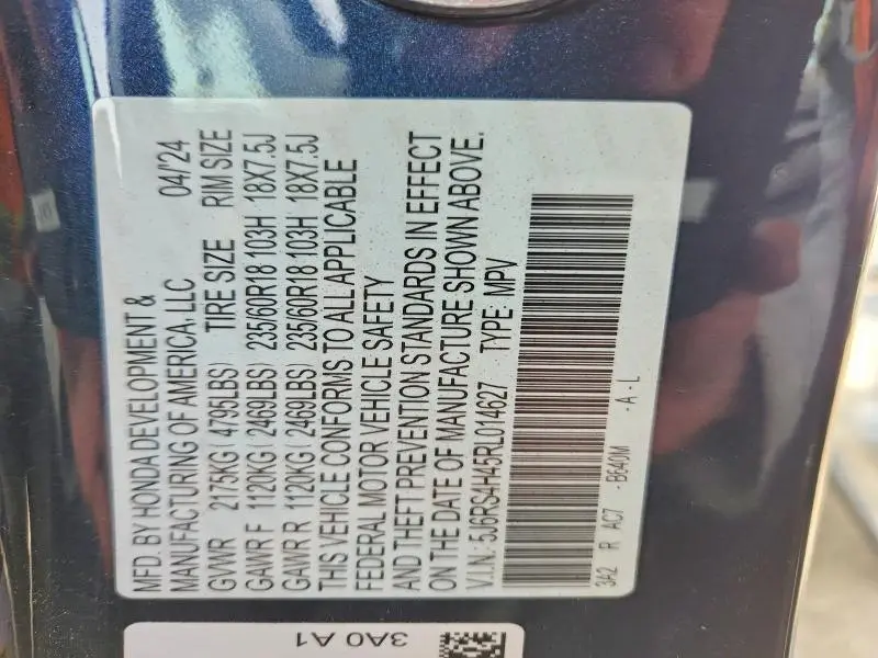 2024 HONDA CR-V EX  