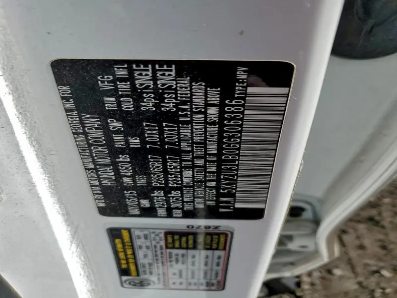 2016 HYUNDAI SANTA FE SPORT   