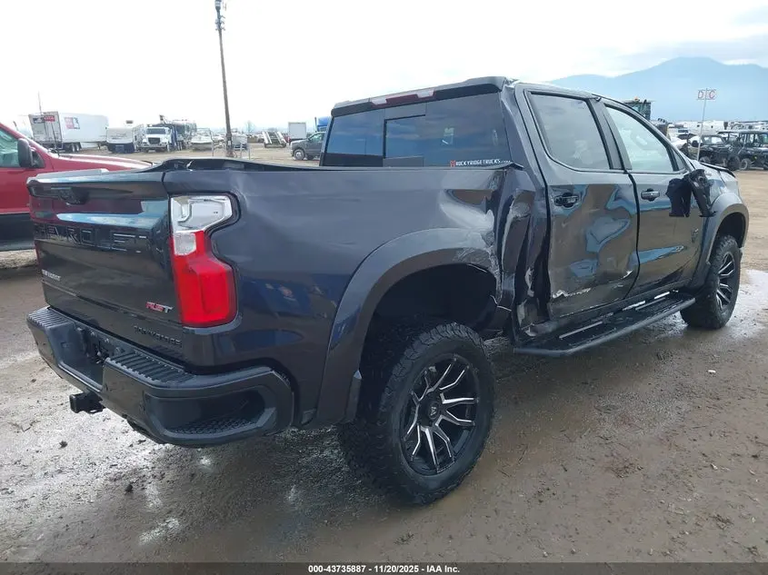 2022 CHEVROLET SILVERADO 1500 4WD  SHORT BED RST