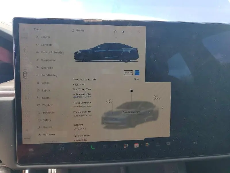 2021 TESLA MODEL S   