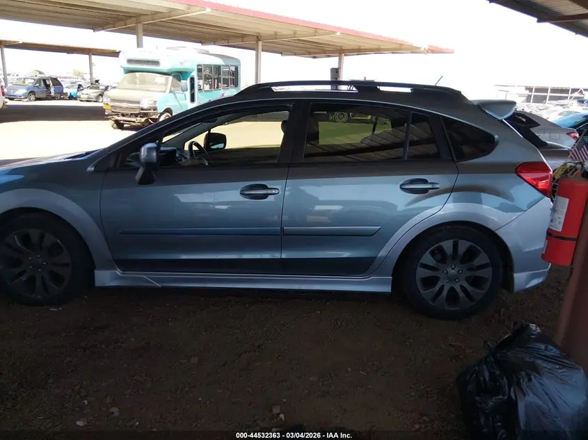 2012 SUBARU IMPREZA 2.0I SPORT LIMITED