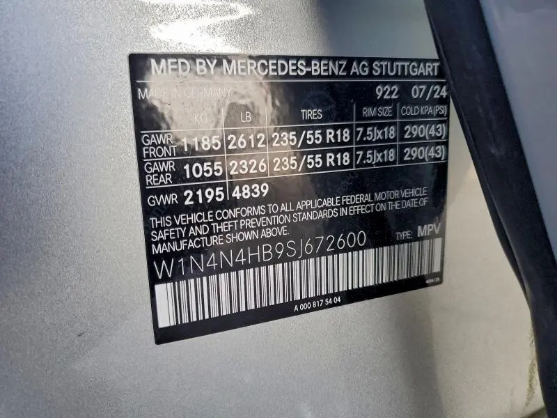 2025 MERCEDES-BENZ GLA 250 4MATIC  