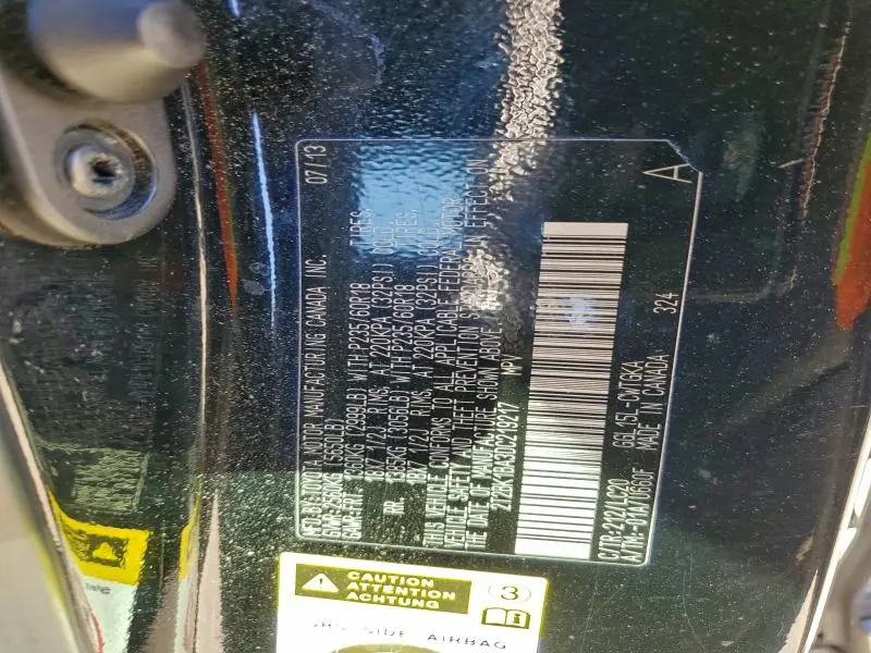 2013 LEXUS RX 350 BASE  