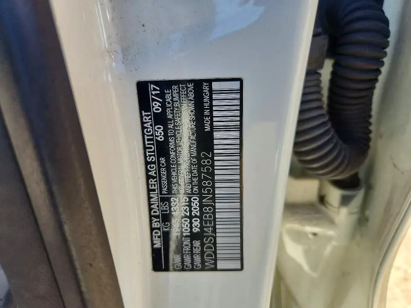 2018 MERCEDES-BENZ CLA 250  