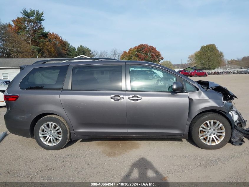 2017 TOYOTA SIENNA XLE/LIMITED