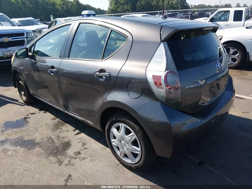 2012 TOYOTA PRIUS C FOUR/ONE/THREE/TWO