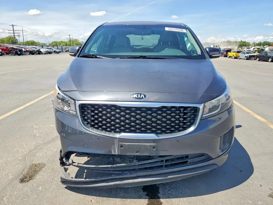 2017 KIA SEDONA   