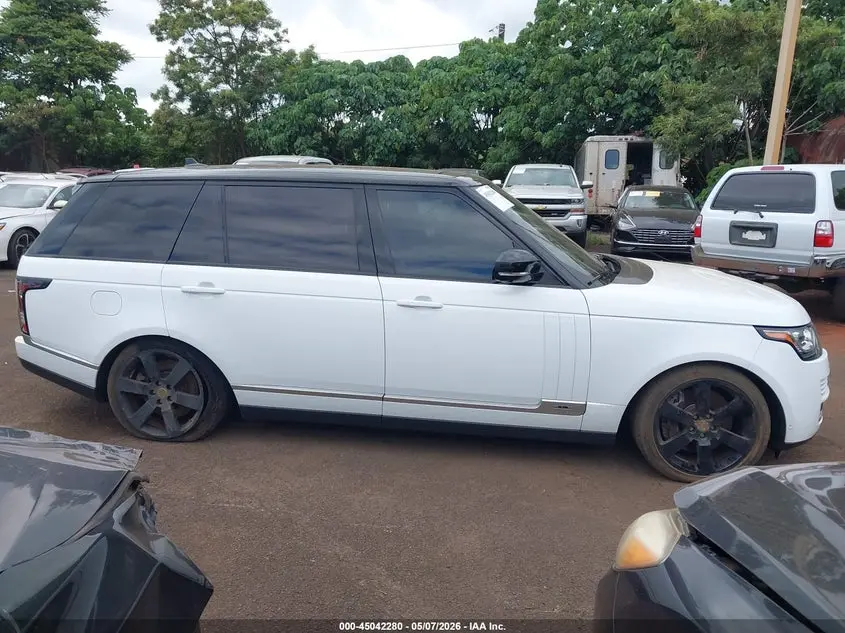 2015 LAND ROVER RANGE ROVER 5.0L V8 SUPERCHARGED