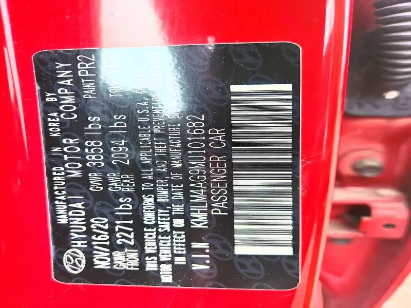 2021 HYUNDAI ELANTRA SEL  