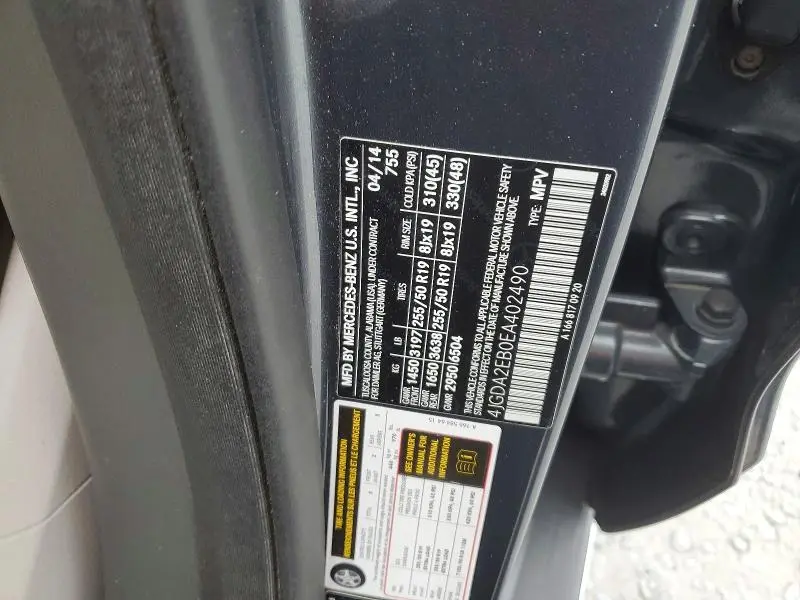 2014 MERCEDES-BENZ ML 350 BLUETEC  