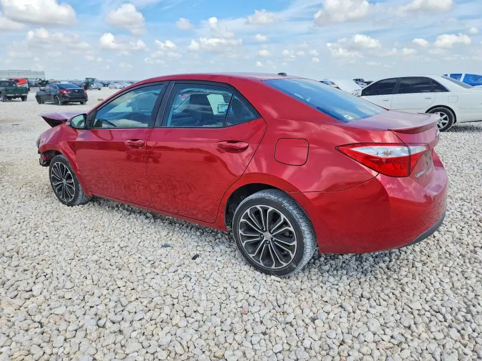 2016 TOYOTA COROLLA S PLUS  