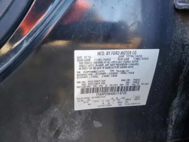 2011 FORD TAURUS LIMITED  
