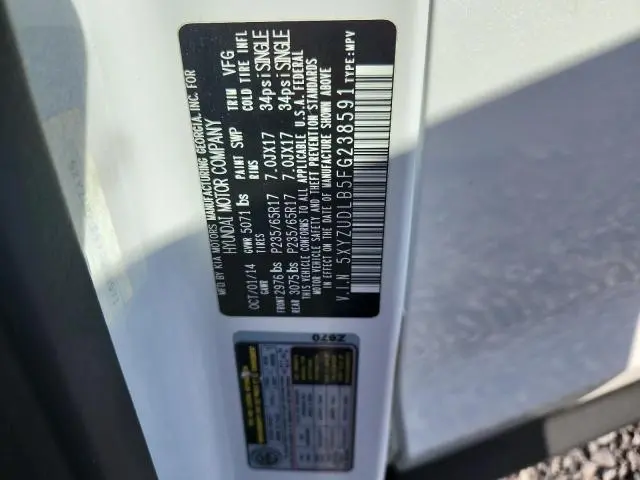 2015 HYUNDAI SANTA FE SPORT   