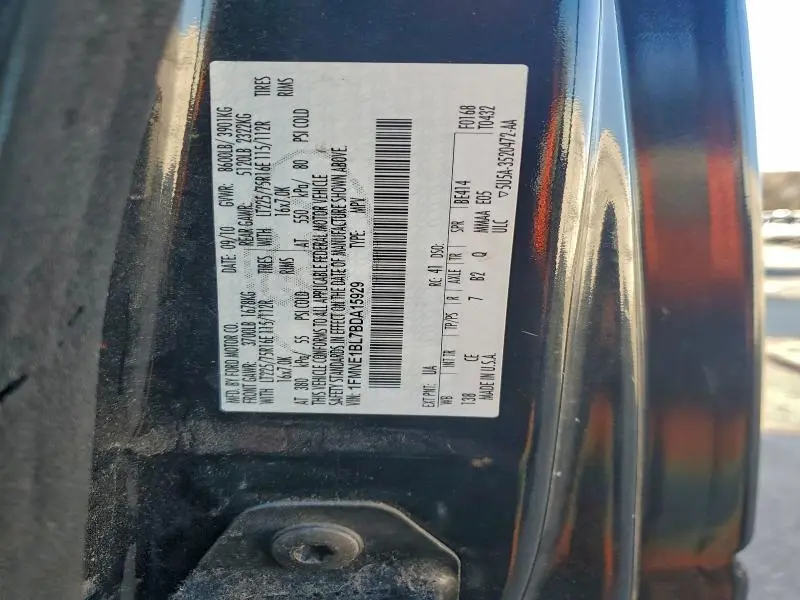 2011 FORD ECONOLINE E150 WAGON  