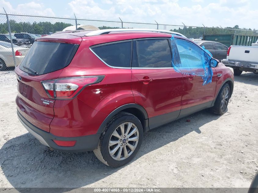 2017 FORD ESCAPE TITANIUM