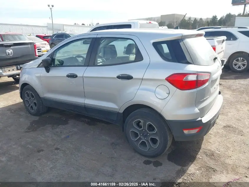 2018 FORD ECOSPORT S
