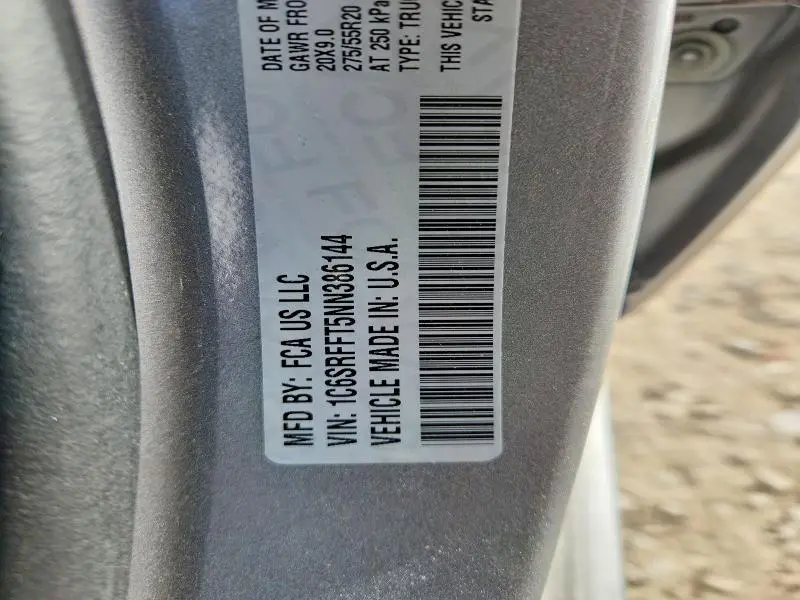 2022 RAM 1500 BIG HORN  