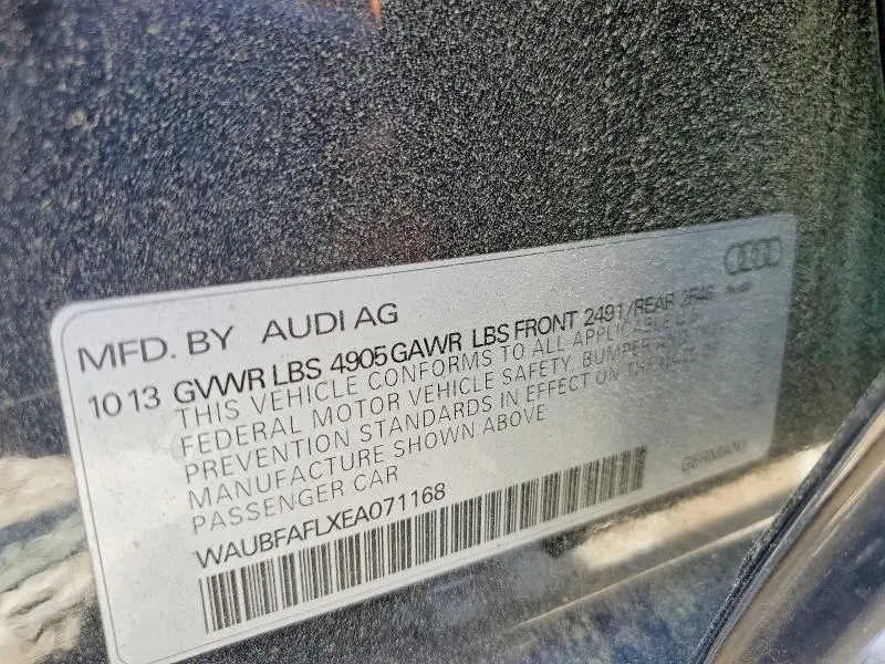 2014 AUDI A4 PREMIUM  