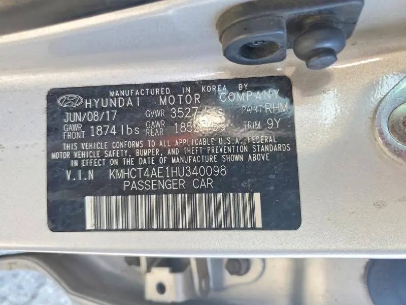 2017 HYUNDAI ACCENT SE  