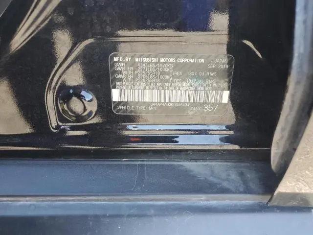 2019 MITSUBISHI OUTLANDER SPORT SE  
