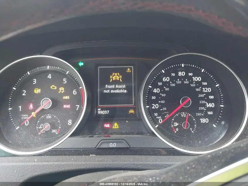 2019 VOLKSWAGEN GOLF GTI 2.0T AUTOBAHN/2.0T RABBIT EDITION/2.0T S/2.0T SE