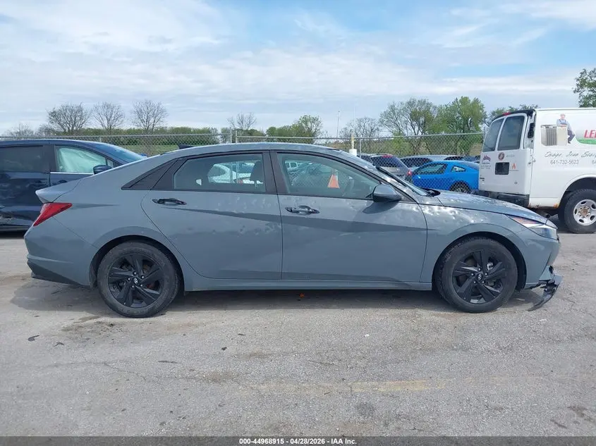 2023 HYUNDAI ELANTRA HYBRID BLUE