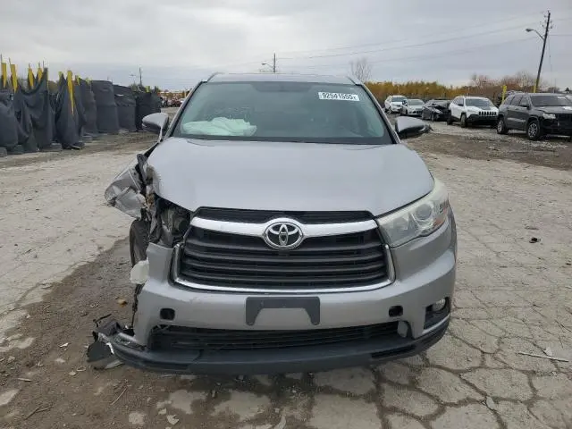 2015 TOYOTA HIGHLANDER XLE  