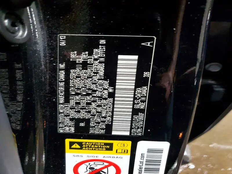 2013 LEXUS RX 350 BASE  