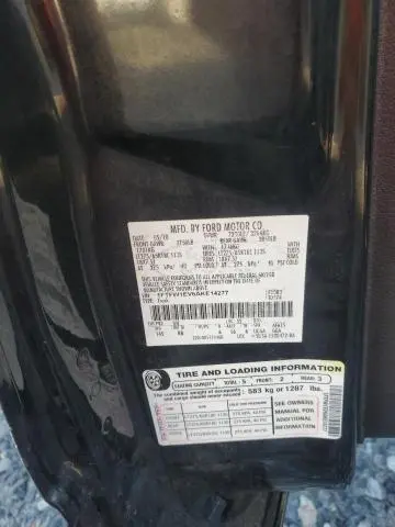 2010 FORD F150 SUPERCREW  