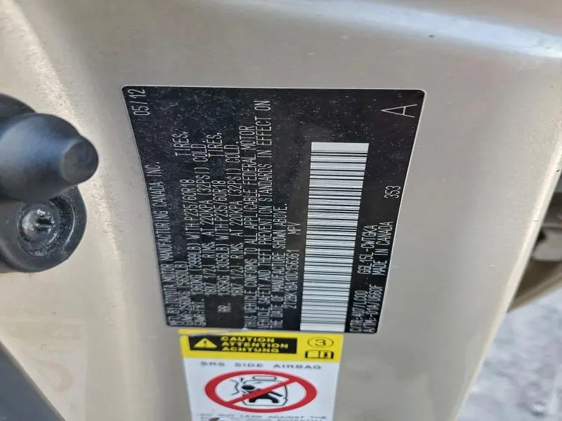 2013 LEXUS RX 350 BASE  