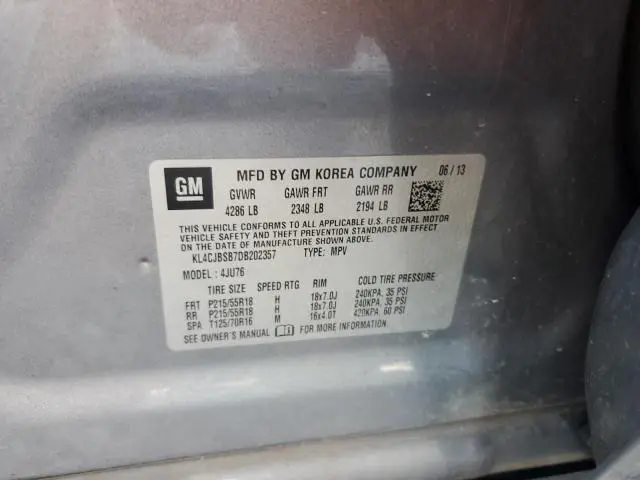 2013 BUICK ENCORE CONVENIENCE  