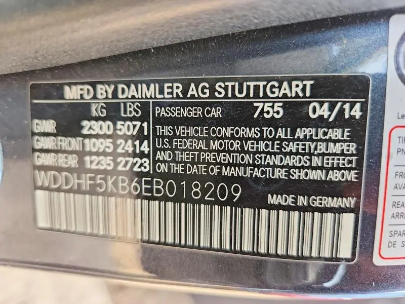 2014 MERCEDES-BENZ E 350  