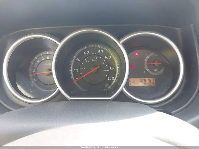 2011 NISSAN VERSA 1.8S