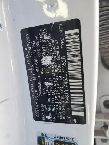 2018 HYUNDAI TUCSON SEL  