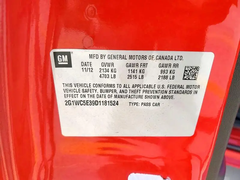 2013 CHEVROLET IMPALA LTZ  