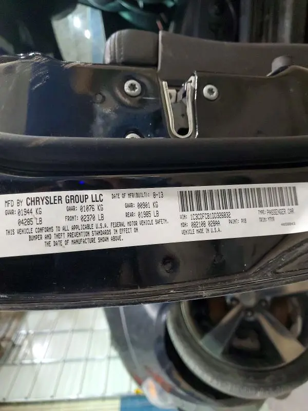 2013 DODGE DART LIMITED  