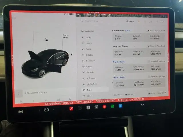 2019 TESLA MODEL 3 