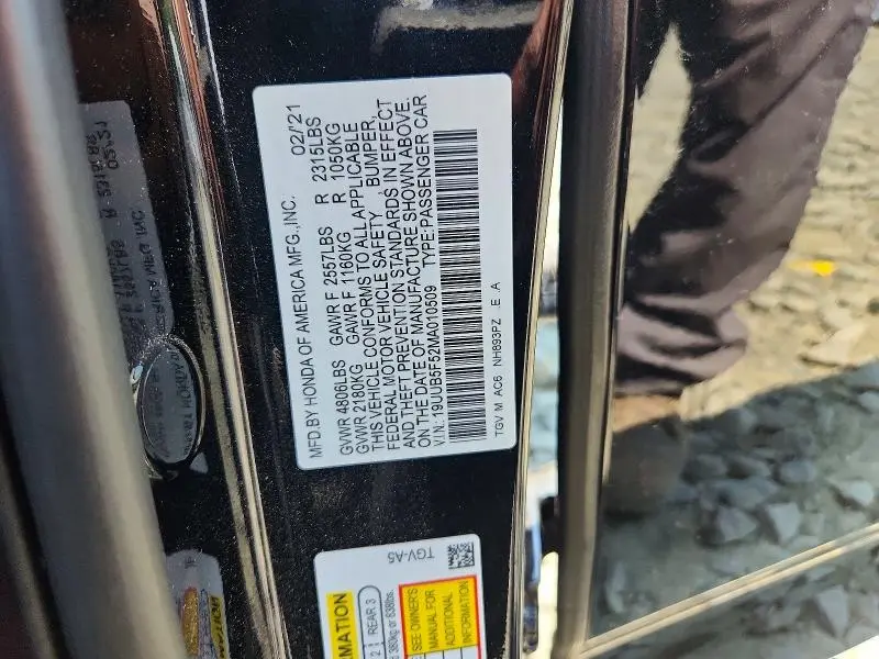 2021 ACURA TLX TECH A  
