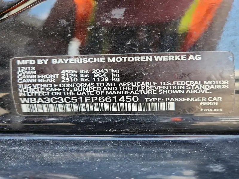 2014 BMW 320 I XDRIVE  