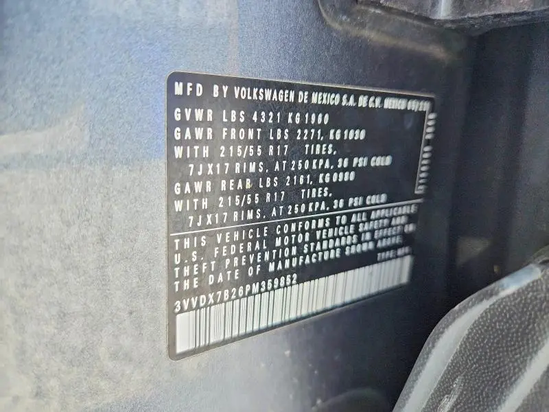 2023 VOLKSWAGEN TAOS S  
