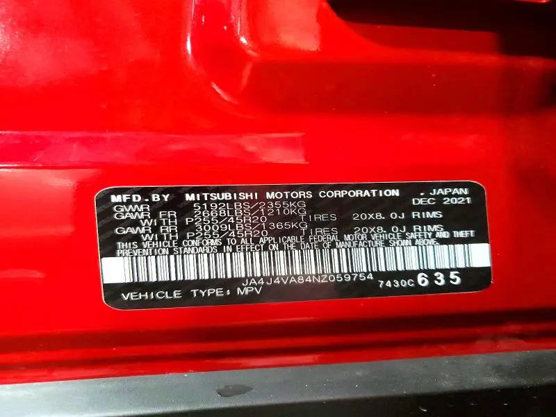 2022 MITSUBISHI OUTLANDER SEL  