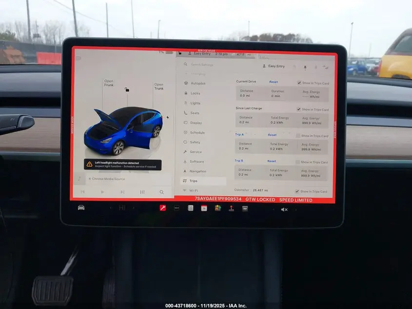 2023 TESLA MODEL Y AWD/LONG RANGE DUAL MOTOR ALL-WHEEL DRIVE