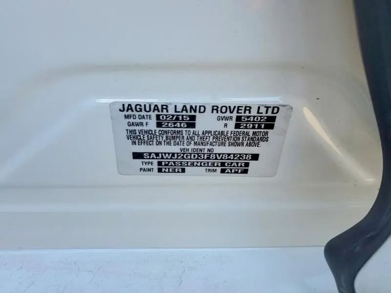 2015 JAGUAR XJL PORTFOLIO  