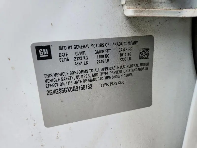 2016 BUICK REGAL PREMIUM  