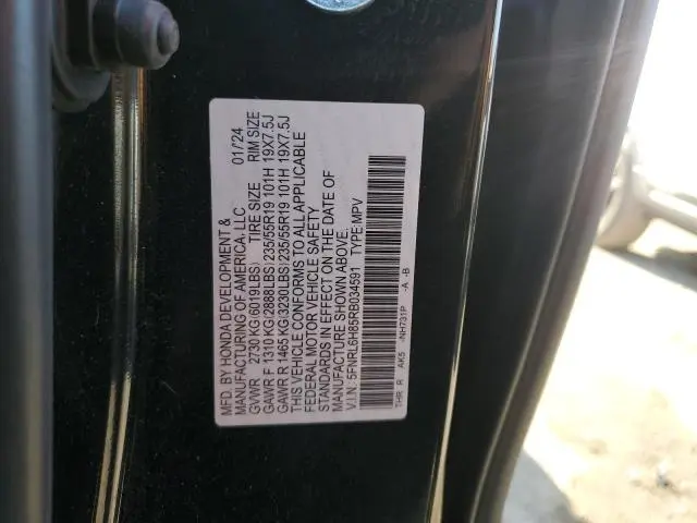 2024 HONDA ODYSSEY TOURING  