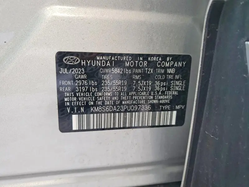 2023 HYUNDAI SANTA FE SEL  