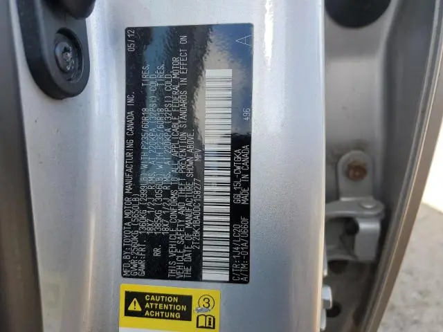 2013 LEXUS RX 350 BASE  