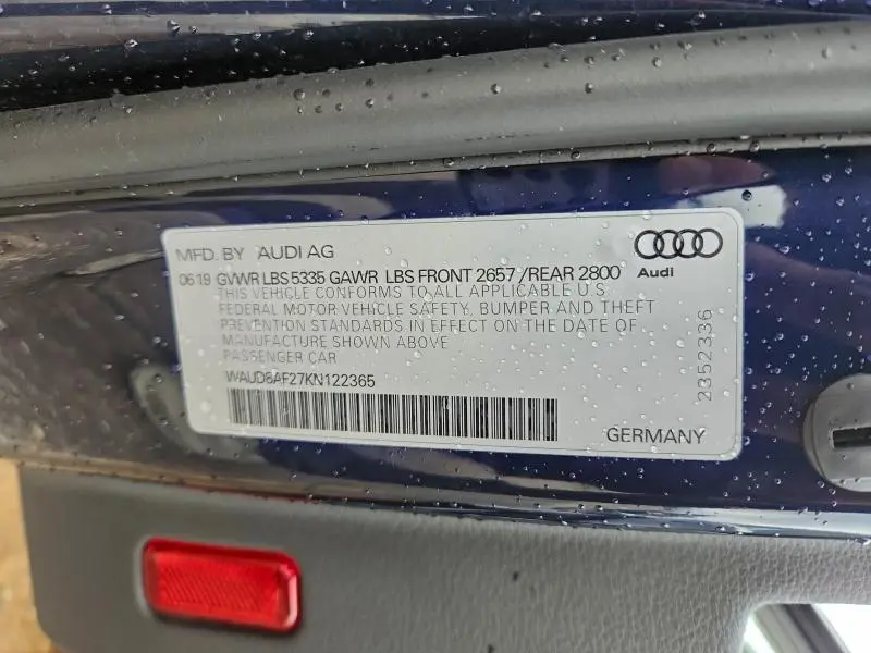 2019 AUDI A6 PREMIUM  