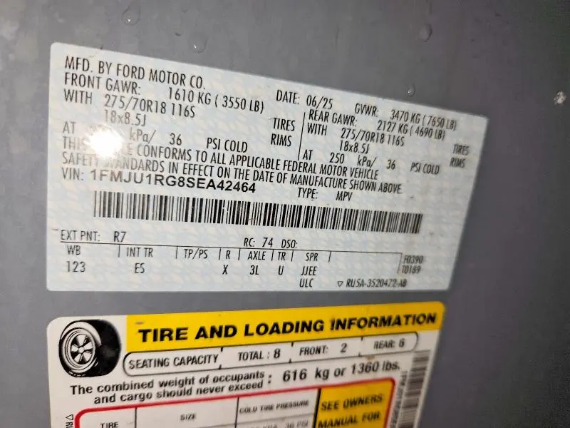 2025 FORD EXPEDITION TREMOR  
