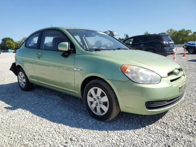 2010 HYUNDAI ACCENT BLUE